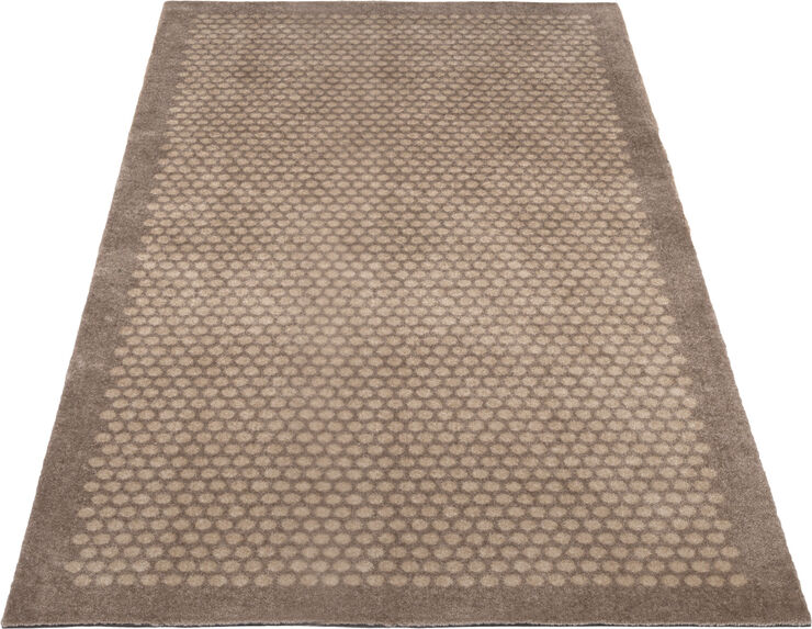 Løber 90x200 cm, dot sand/beige