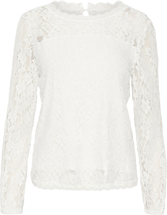 CRKit Lace LS Blouse