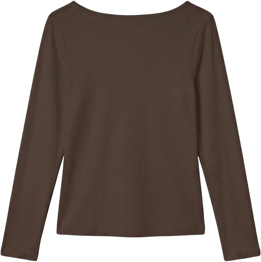 Awthea Ls Boatneck Top Exc