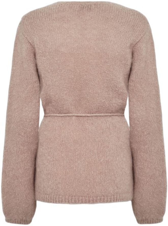 LR-NOREEN 7 Cardigan Lys brun