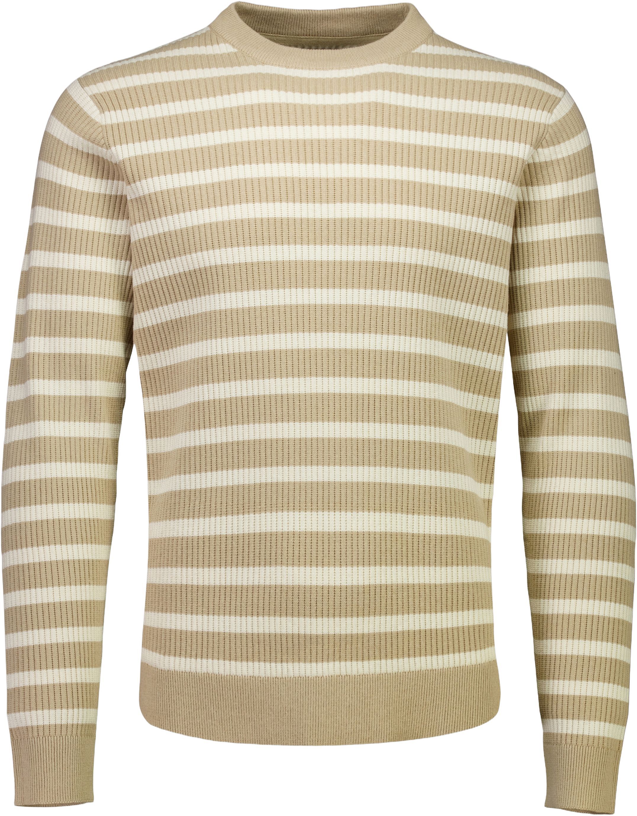 Recycled crew neck knit L/S