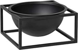 Kubus Bowl centerpiece, Small, Blac