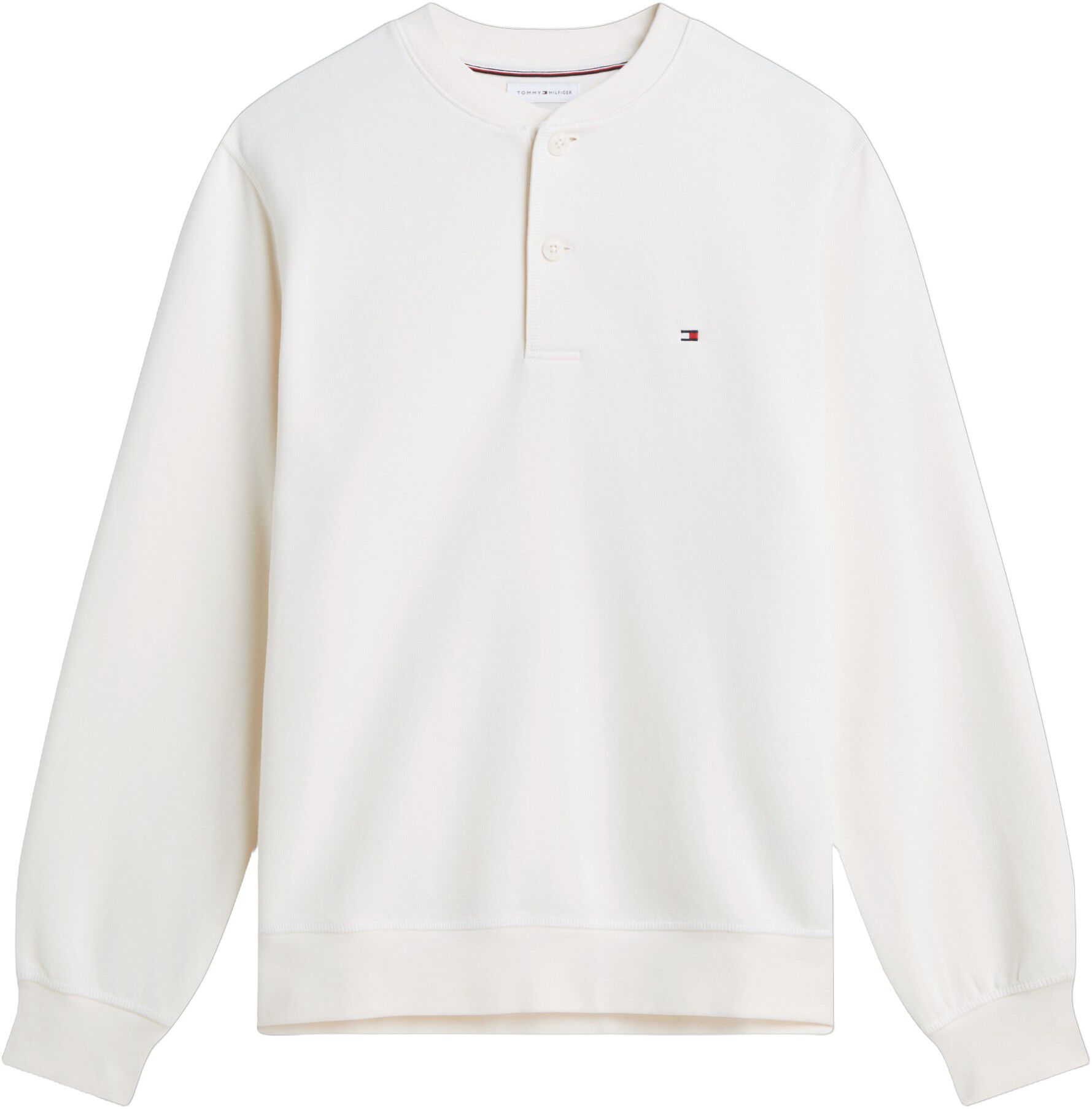 REG ESSENTIAL FLEECE HENLEY