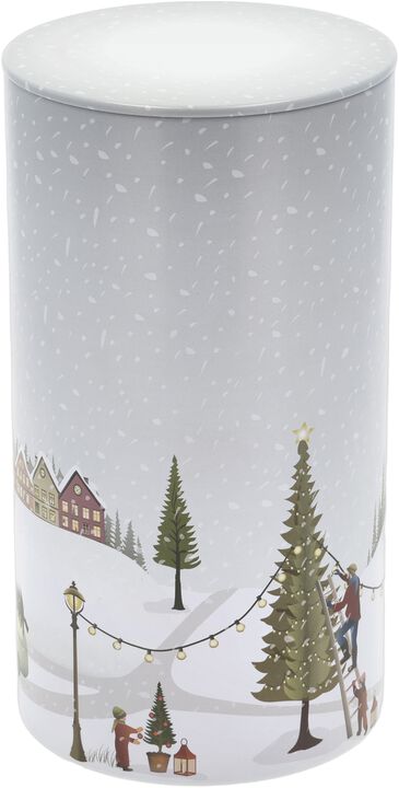 Kakburk Vinter 10 x 18,5 cm Arctic Ice Metall