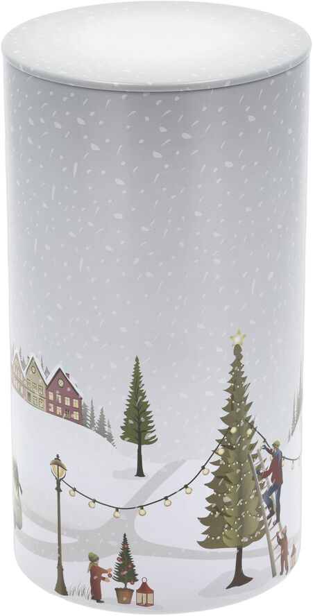 Kakburk Vinter 10 x 18,5 cm Arctic Ice Metall