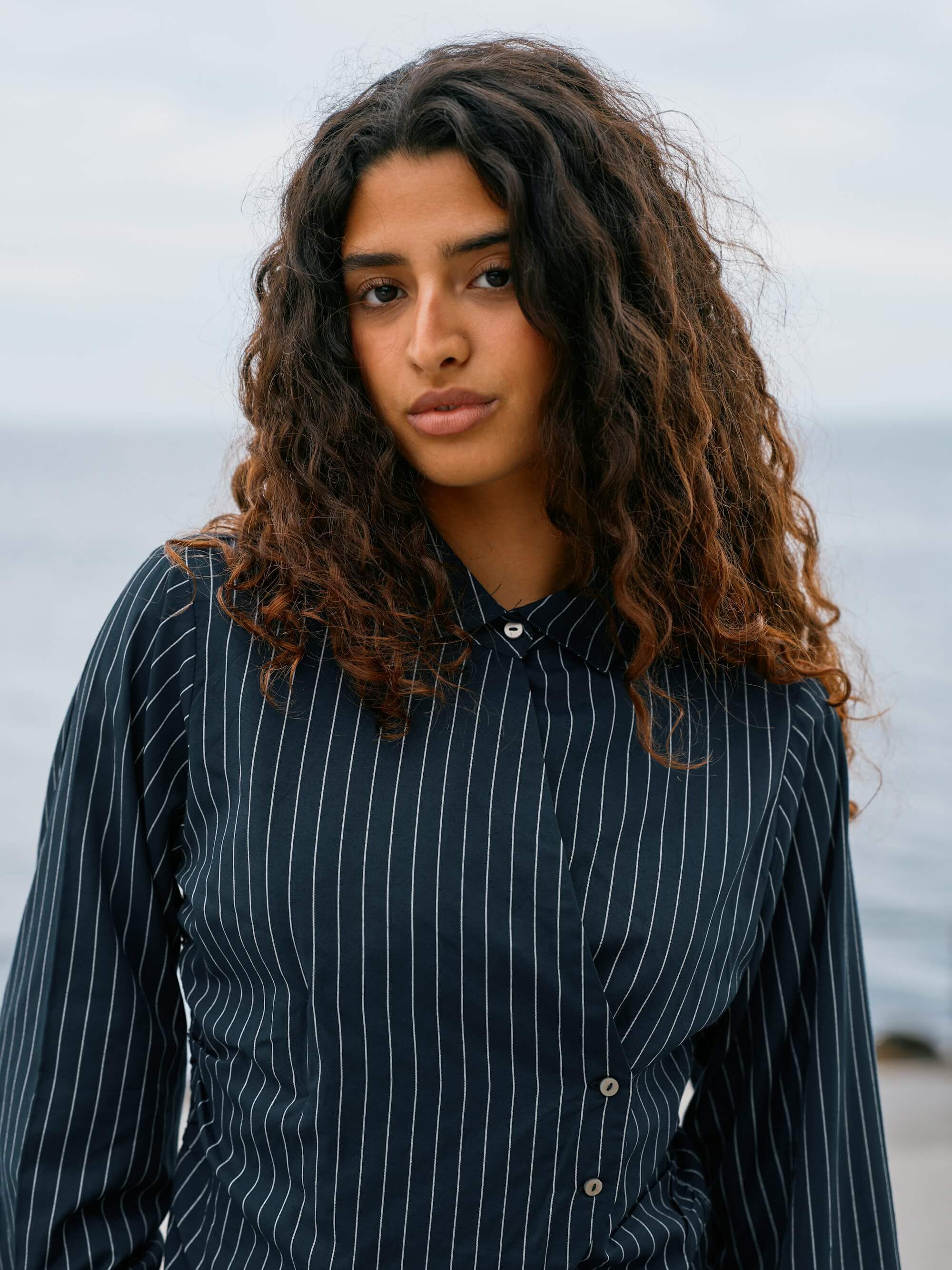 Fenli Slim Stripe Shirt