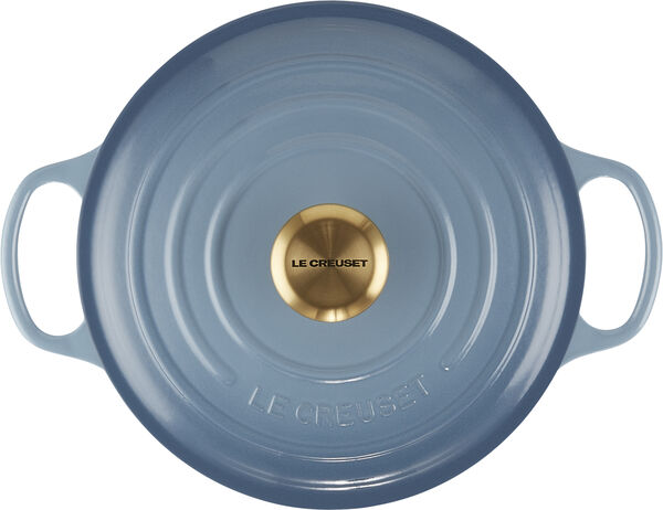 Rund støbejernsgryde 4,2L Chambray