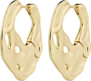 DAWN hoop earrings gold-plated