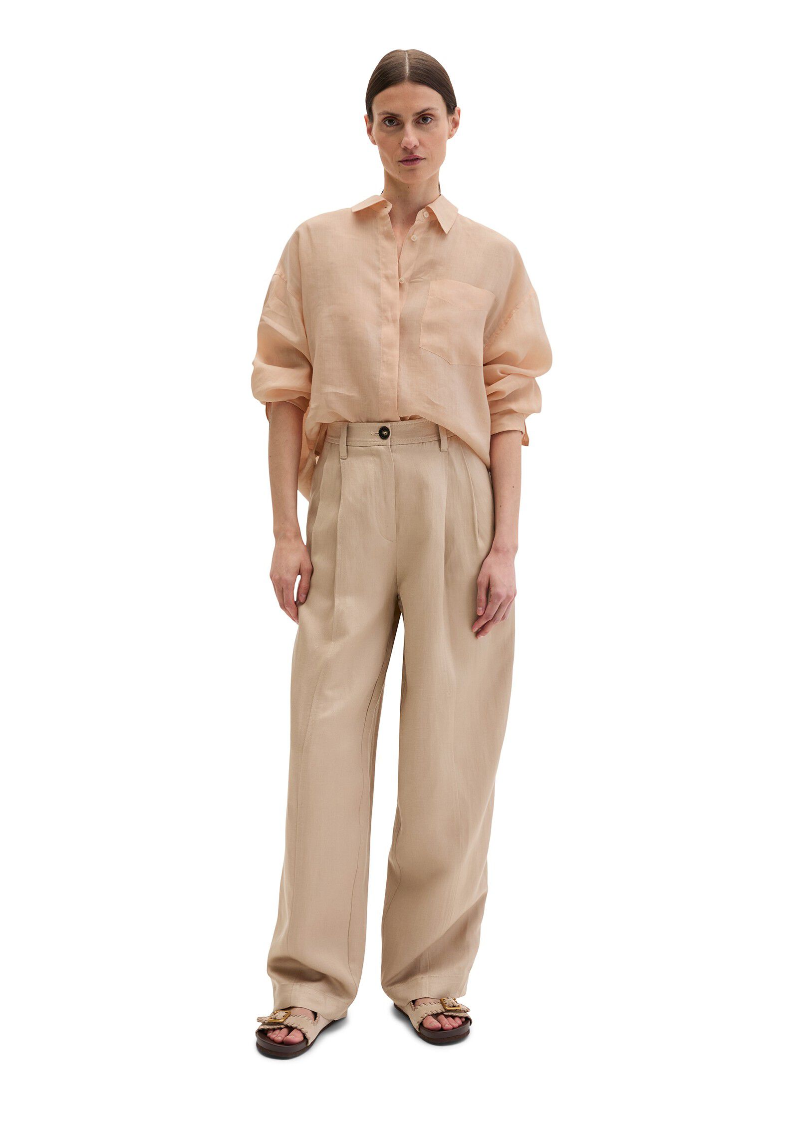 Woven Blouses Longsleeve