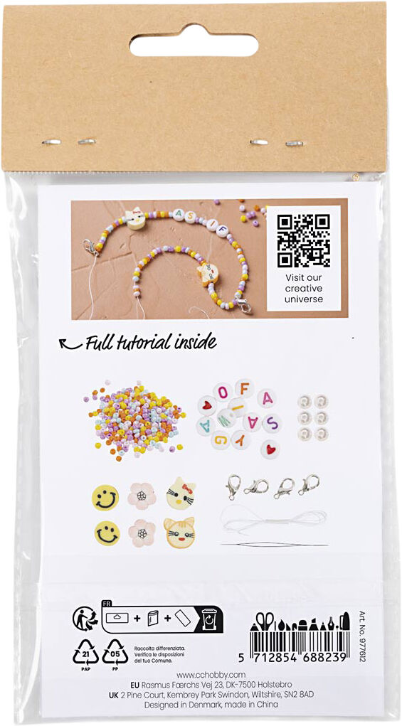 Mini DIY Kit Smykker, Charms