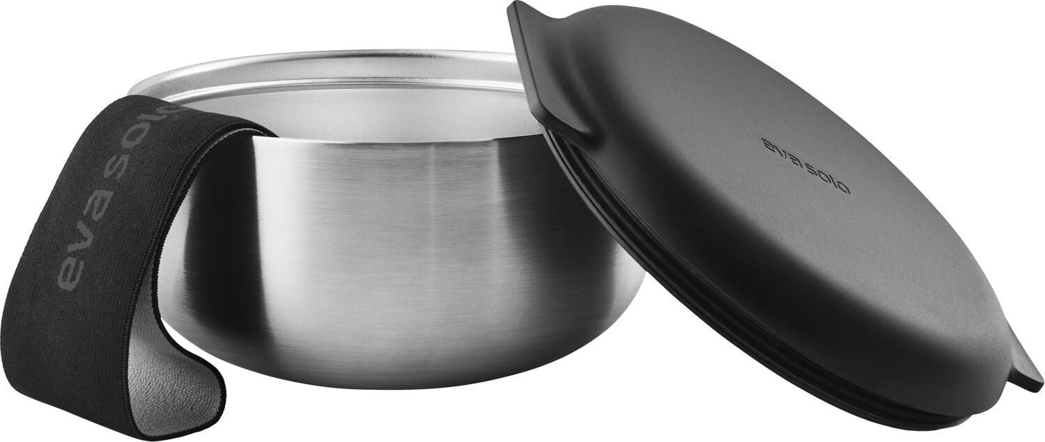 To Go madkasse steel/black