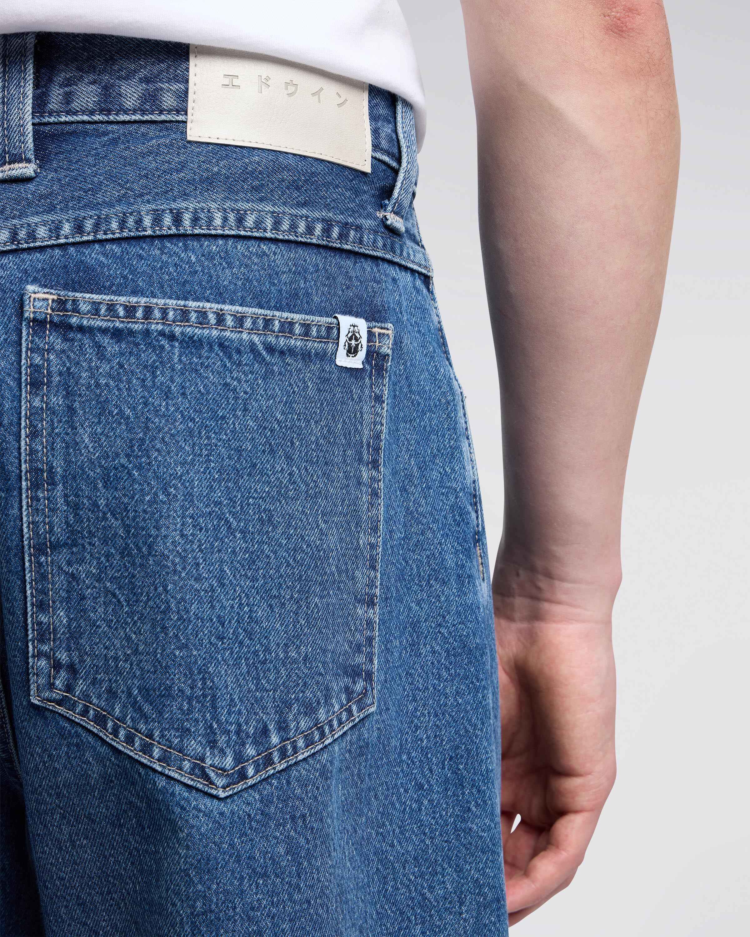 Matrix Pant - Blue - Heavy Bleach Wash