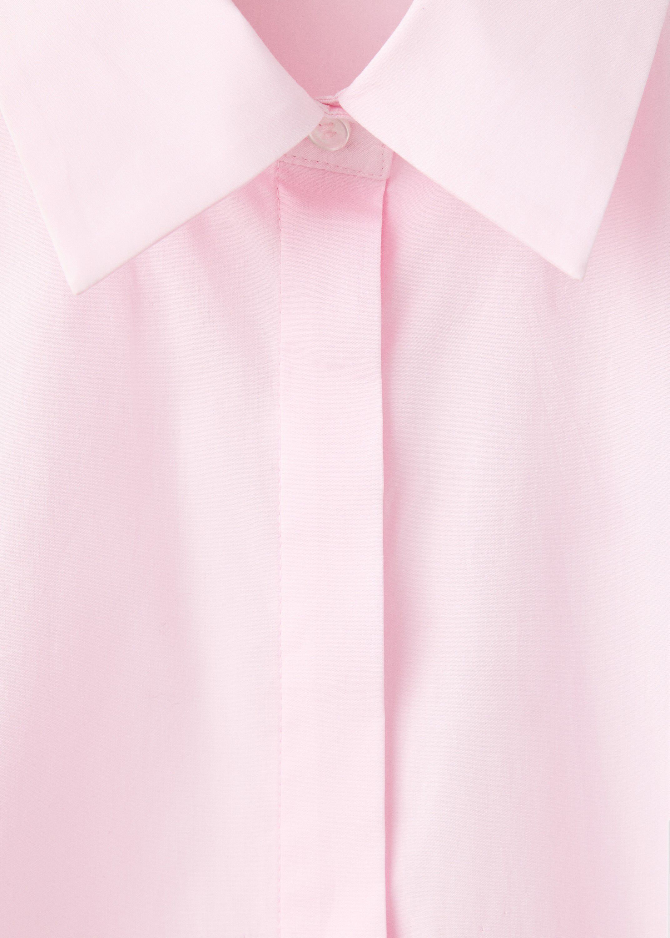 Slim-fit poplin shirt