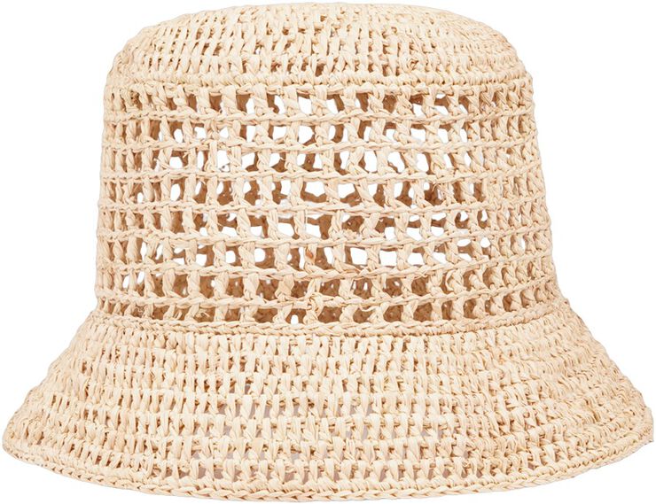 GRASSI - RAFFIA BUCKET HAT