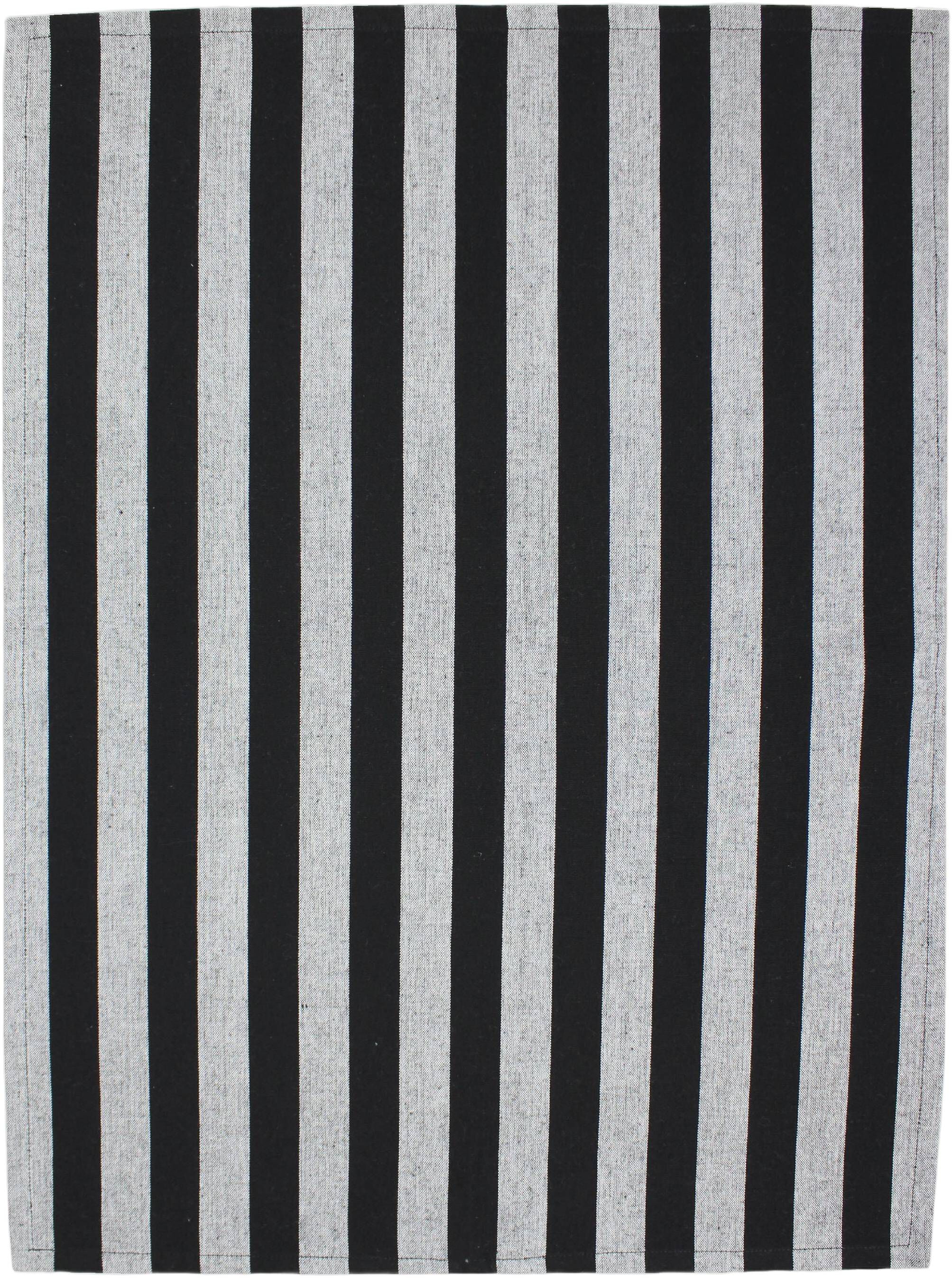 Tea Towels 50x70 cm BIRK - Stripe black