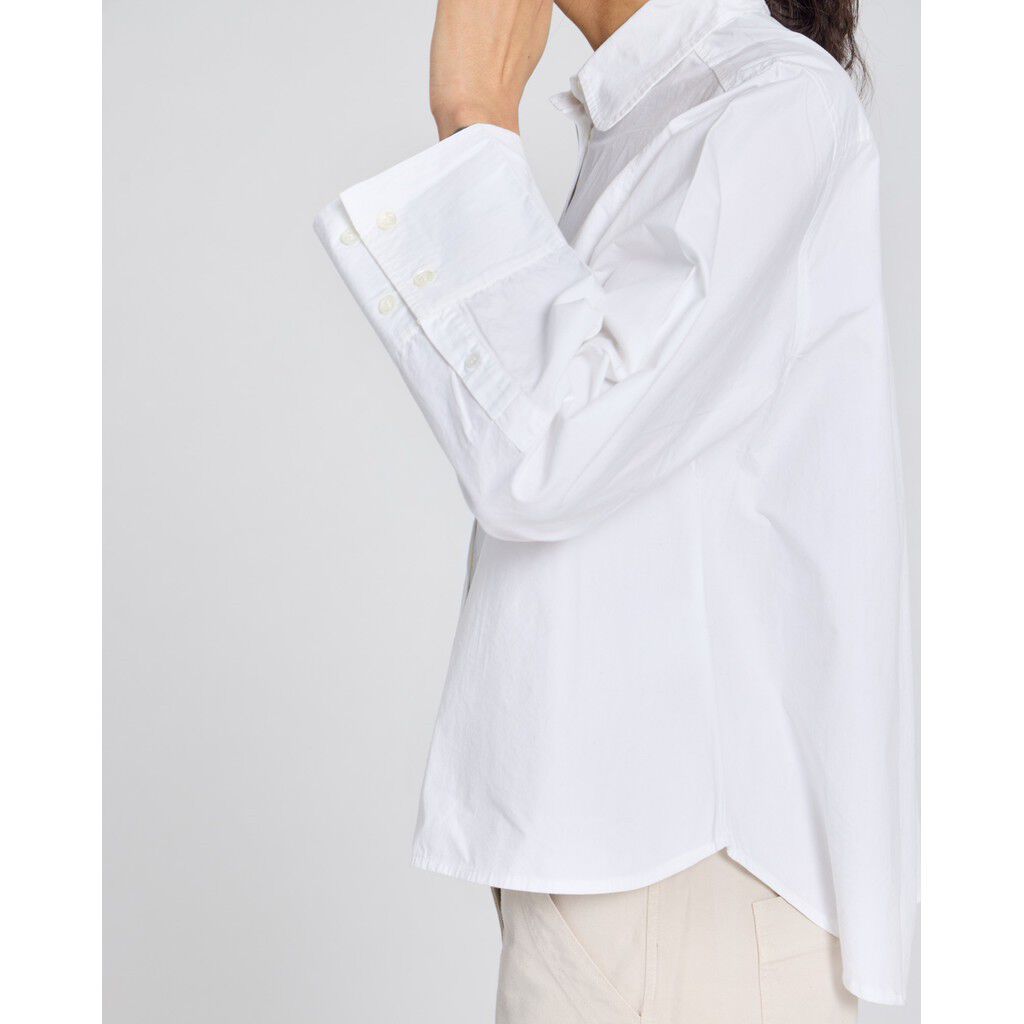 Flora Shirt Poplin Gots 243975