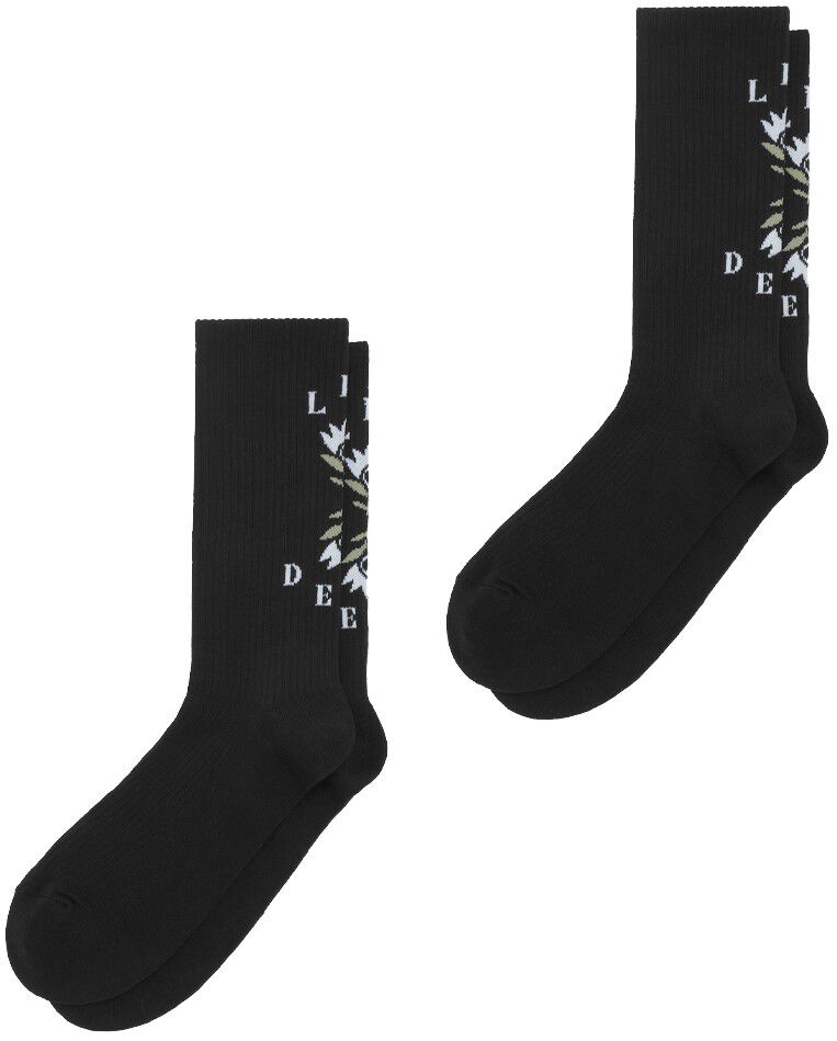 Logo Flower Socks 2-Pack
