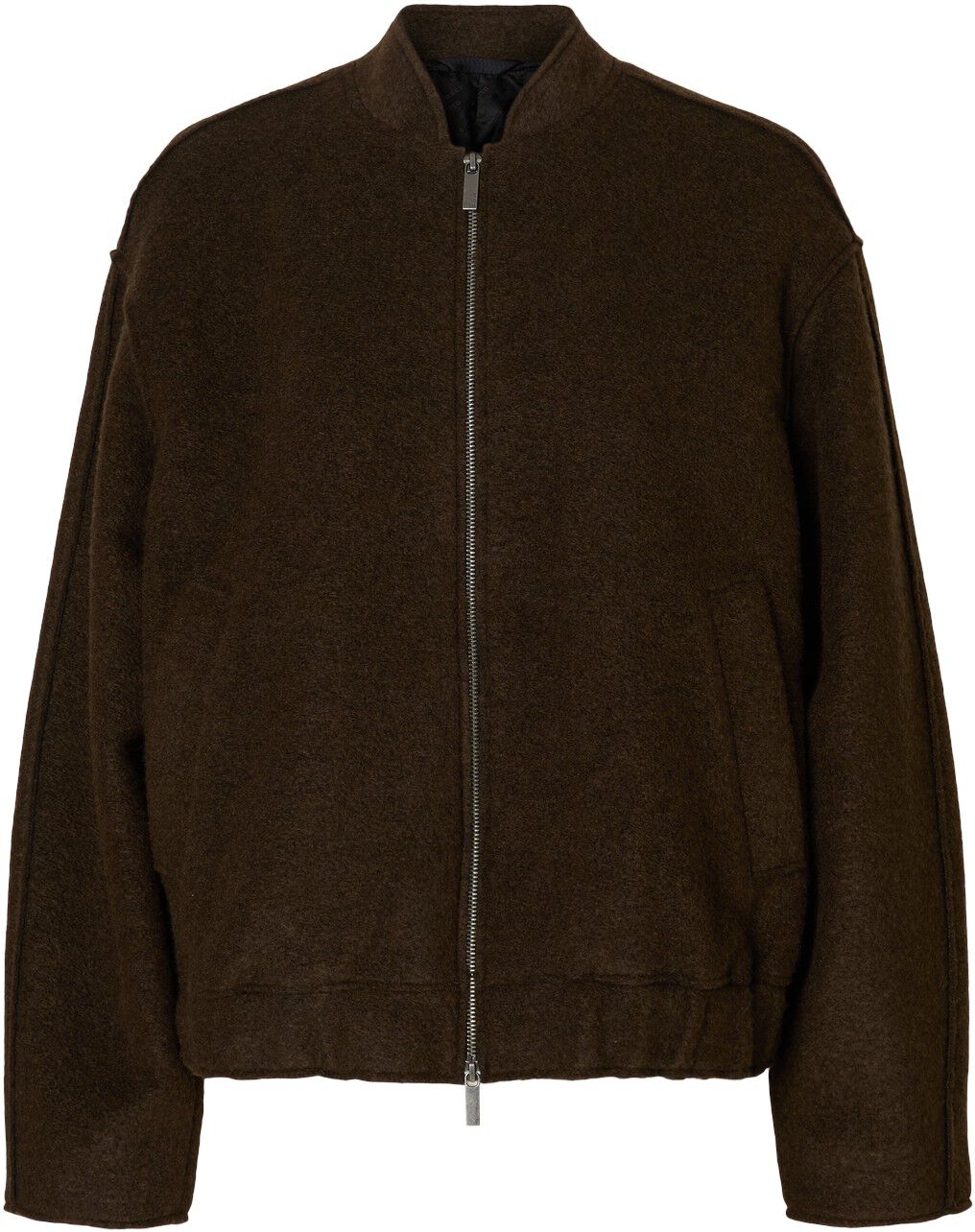 SLFREIGN WOOL BLEND BOMBER JACKET