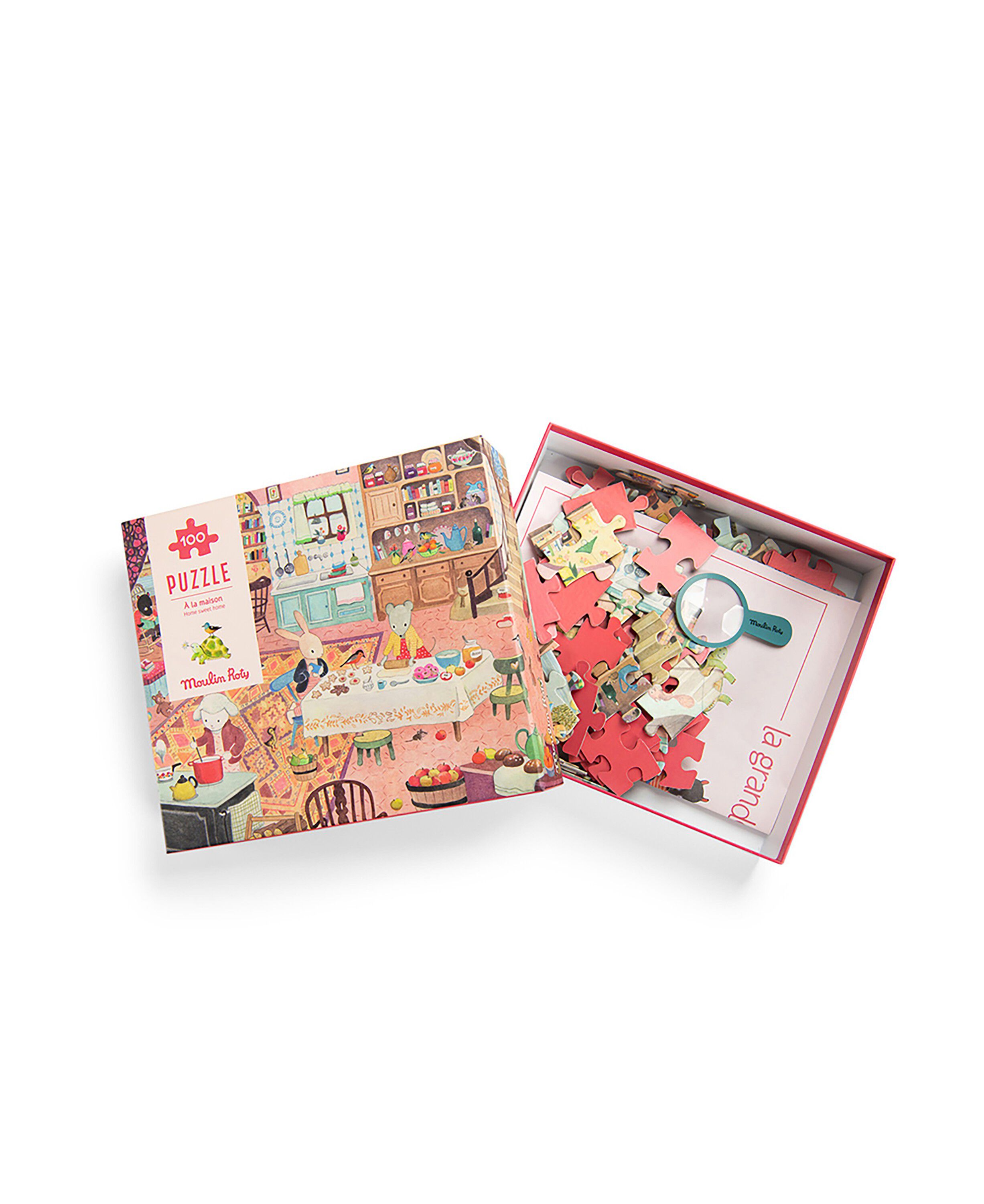 Moulin Roty - Puslespil 100 brk - Hjemmehygge - La Grande Fa