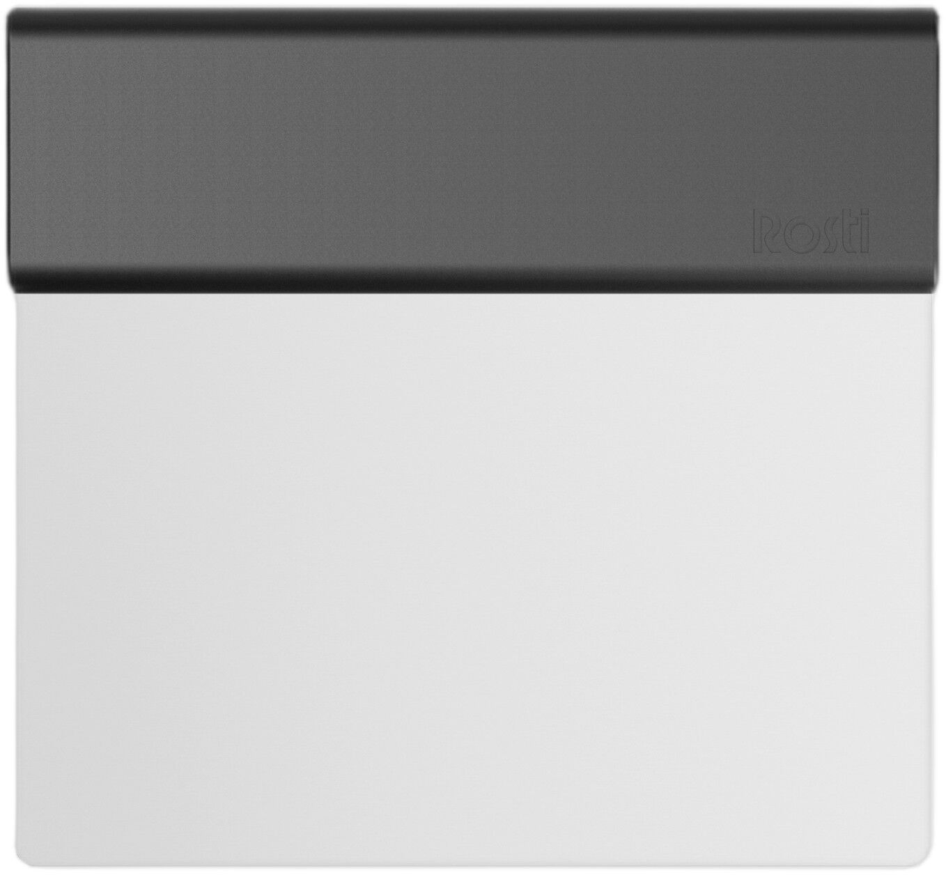 Degskrapa Emma st&aring;l Black