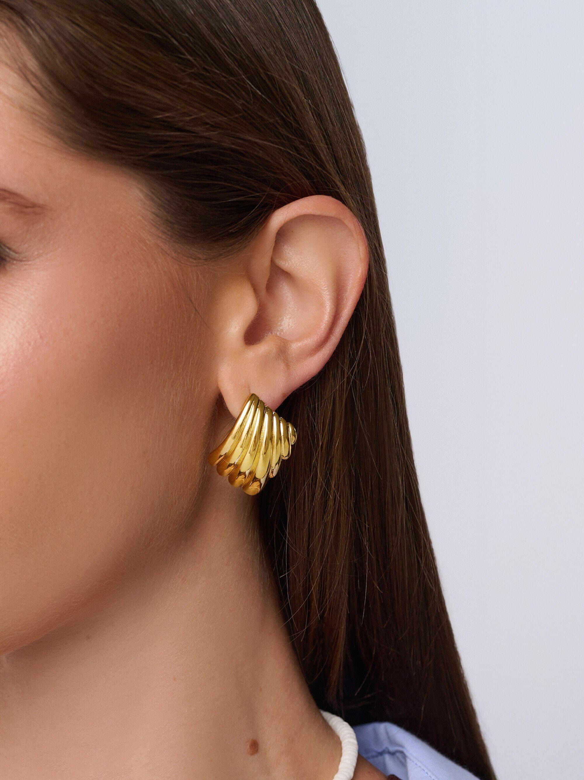 Women's Geometric Wing Earrings