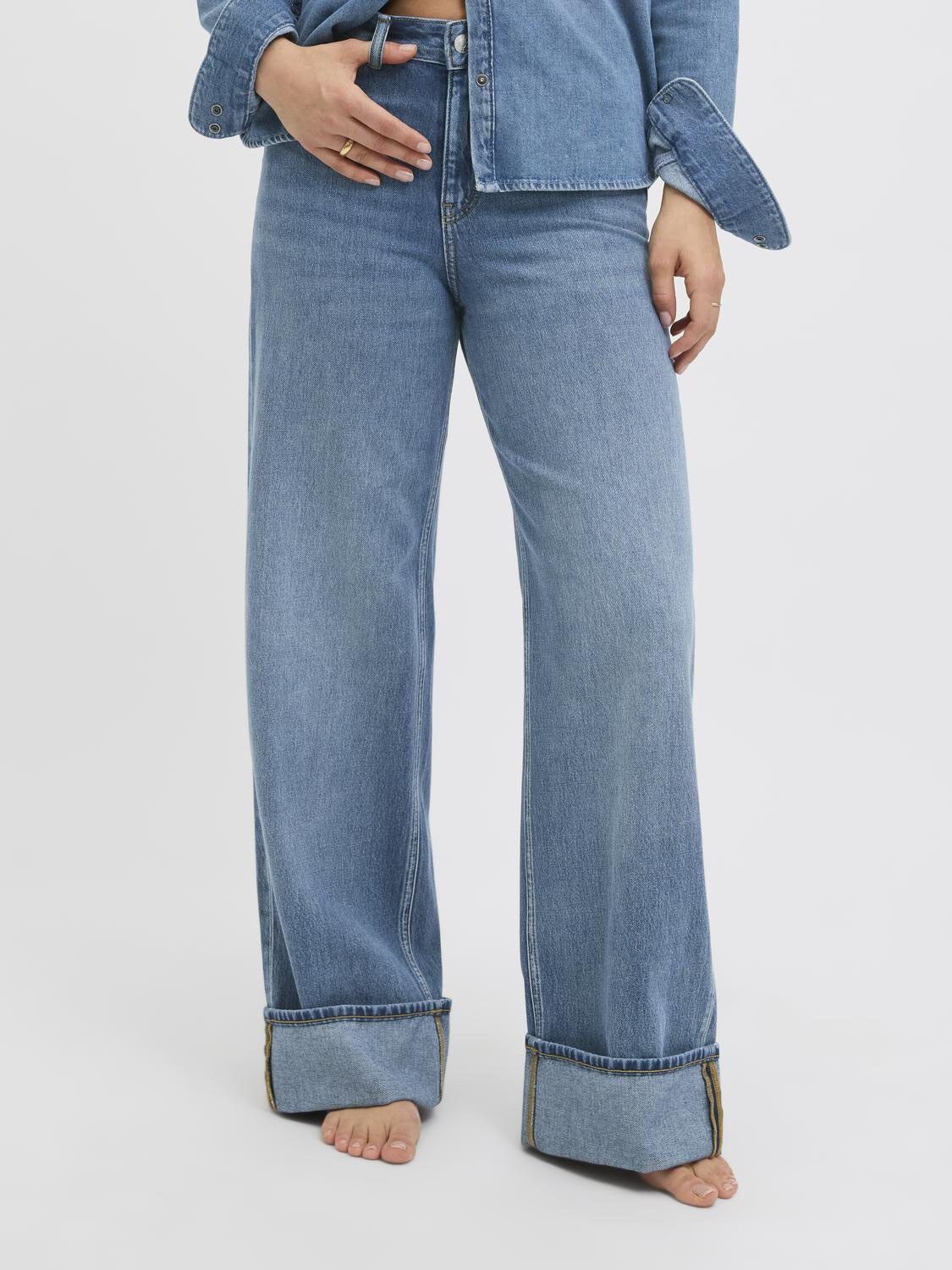 Jxtokyo Wide Fold Hw Jeans R254 Dnm Sn