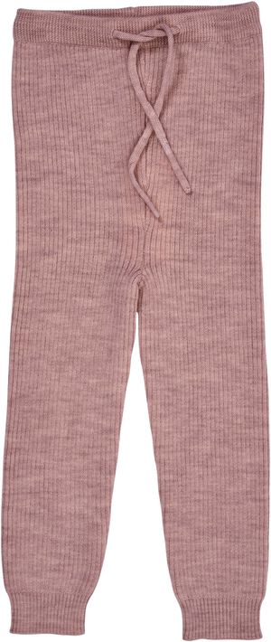 Merino Classic Rib Leggings with Drawstrings
