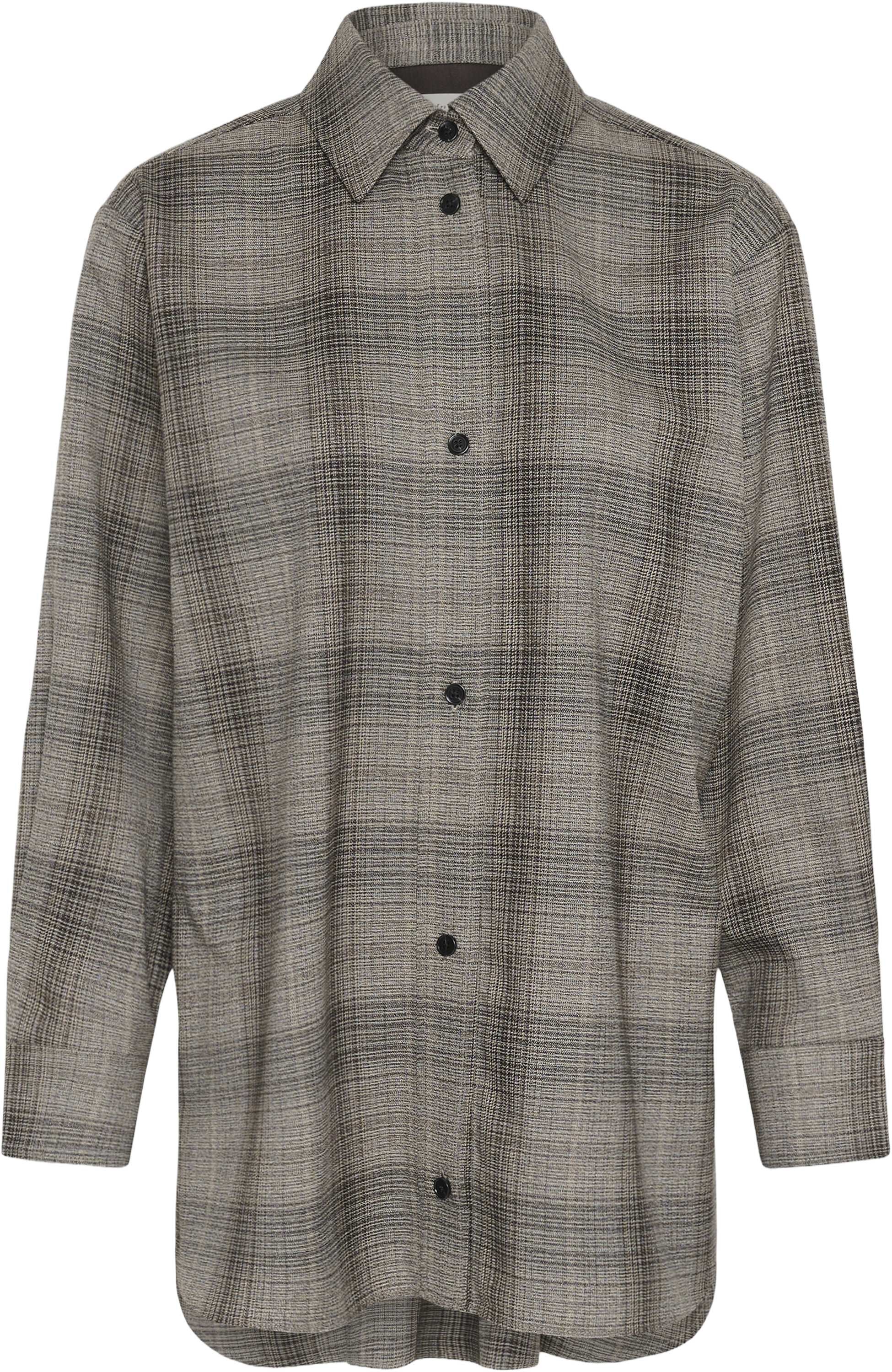 CHECKIEIW SHIRT JACKET