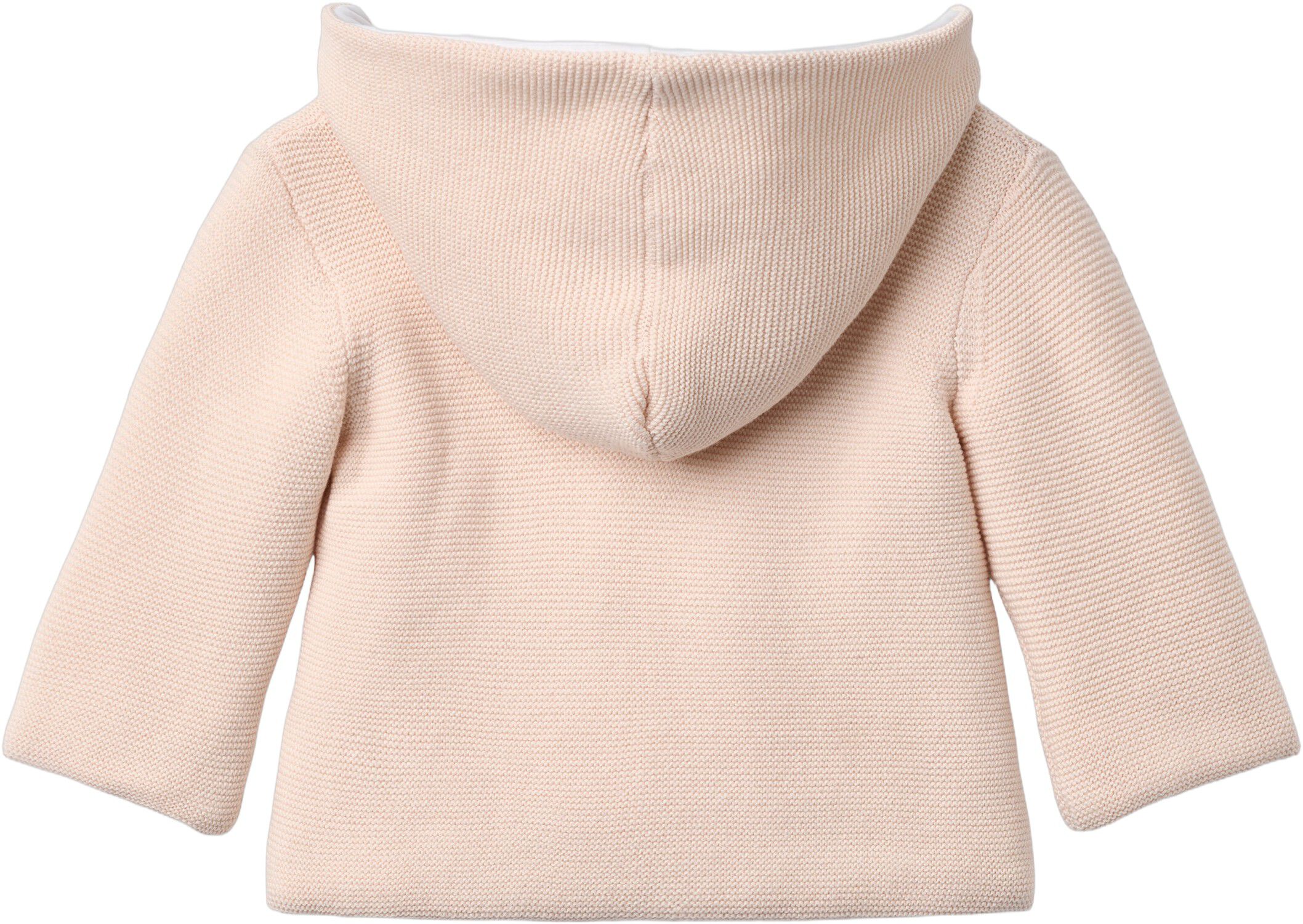 COTTON BABY JACKET W. HOOD