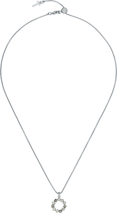 CRESAR Crystal Hoop Pendant
