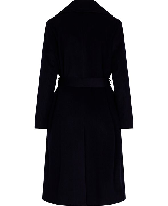 Cashmere Coat W - Clareta Belt Midi