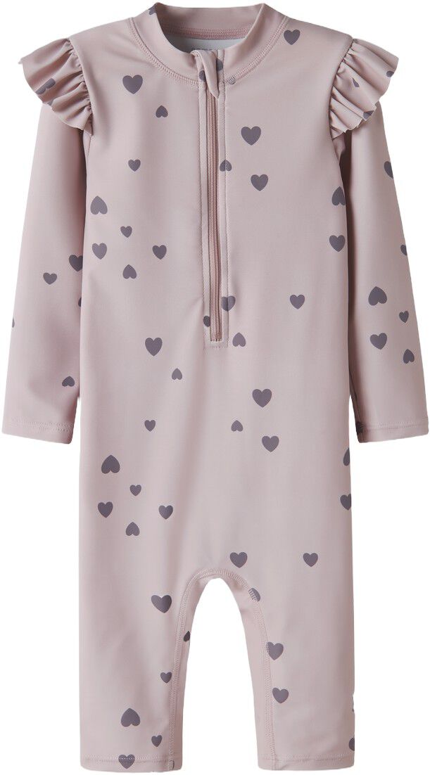 Nmfzippa 3/4 Uv Swimsuit