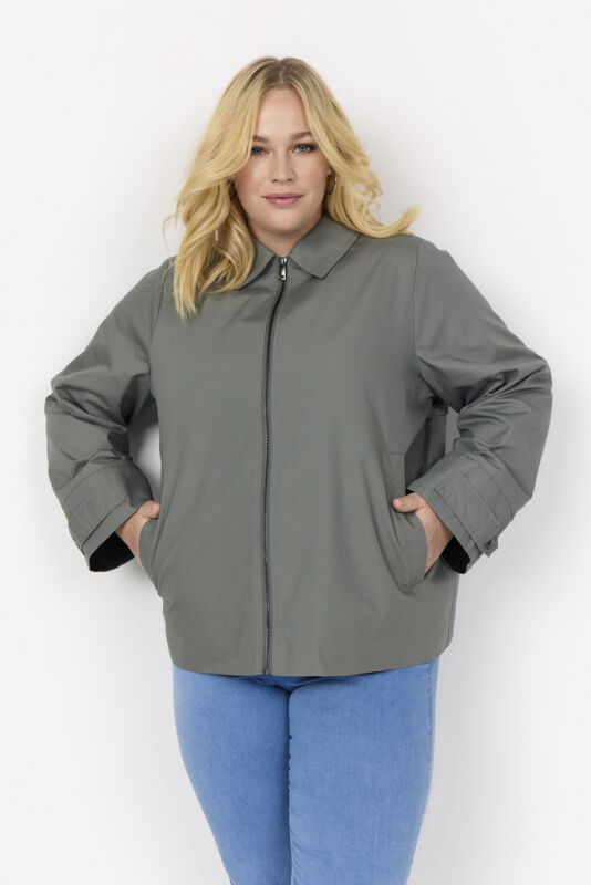 Curvy WA-CHANEEL 4 Jakke Gr&oslash;n