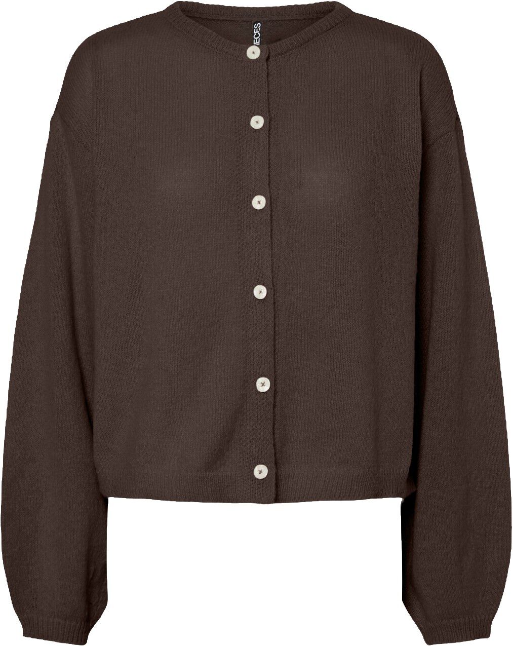PCIDA LS O-NECK KNIT CARDIGAN NOOS