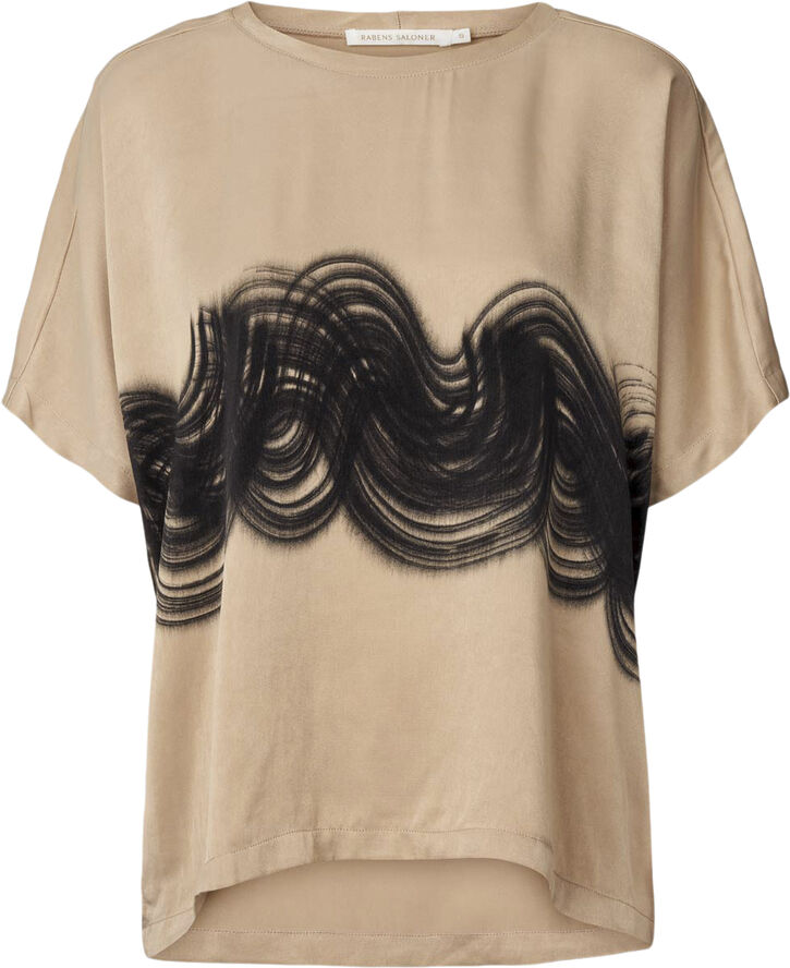 Swirl cropped Tshirt - Maggi