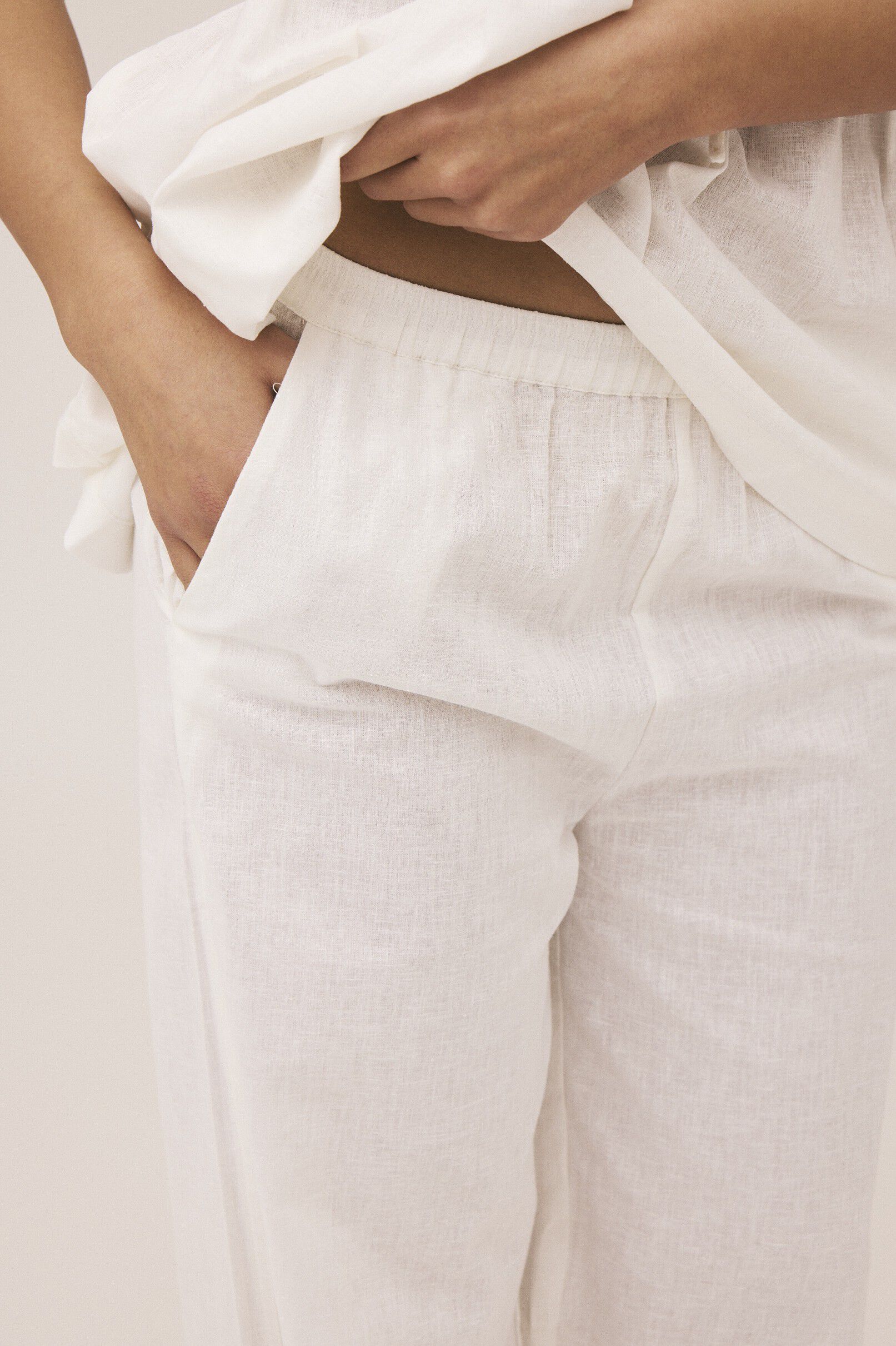 Florence 1S Byxor &ndash; Linnemix