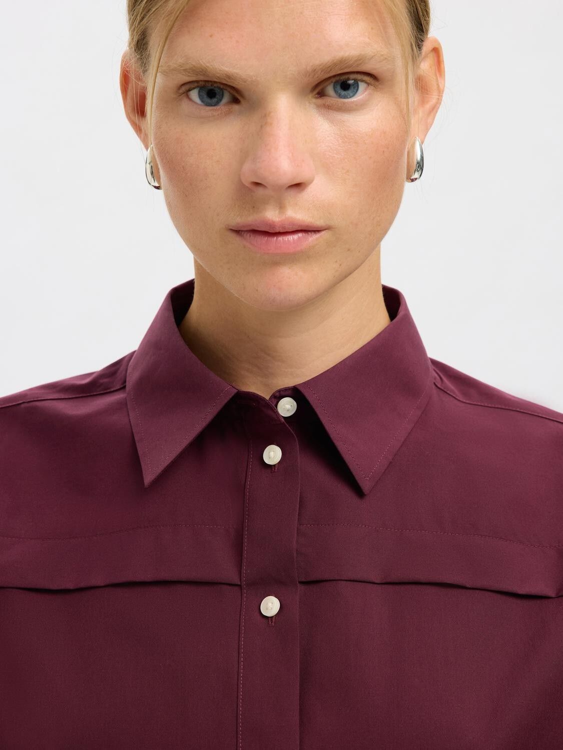 SLFALLISON OVERSIZE LS SHIRT B