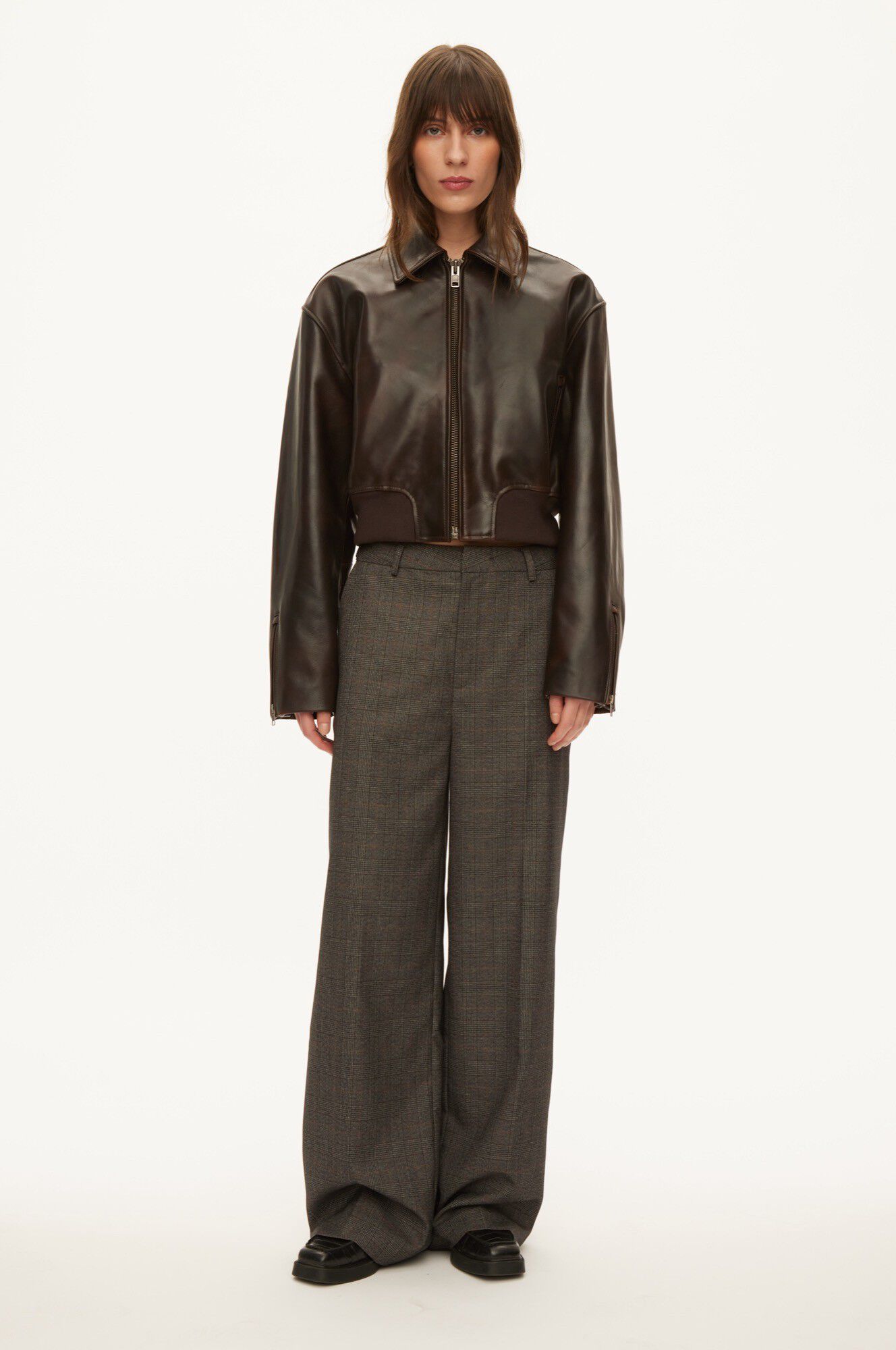 Marilyn Leather bomber