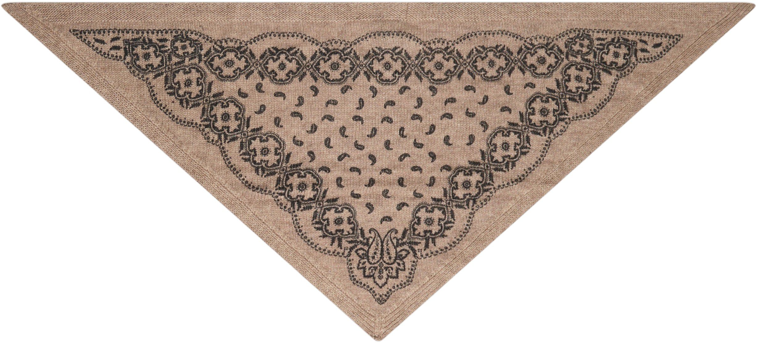 Ariya Paisley Knit Scarf