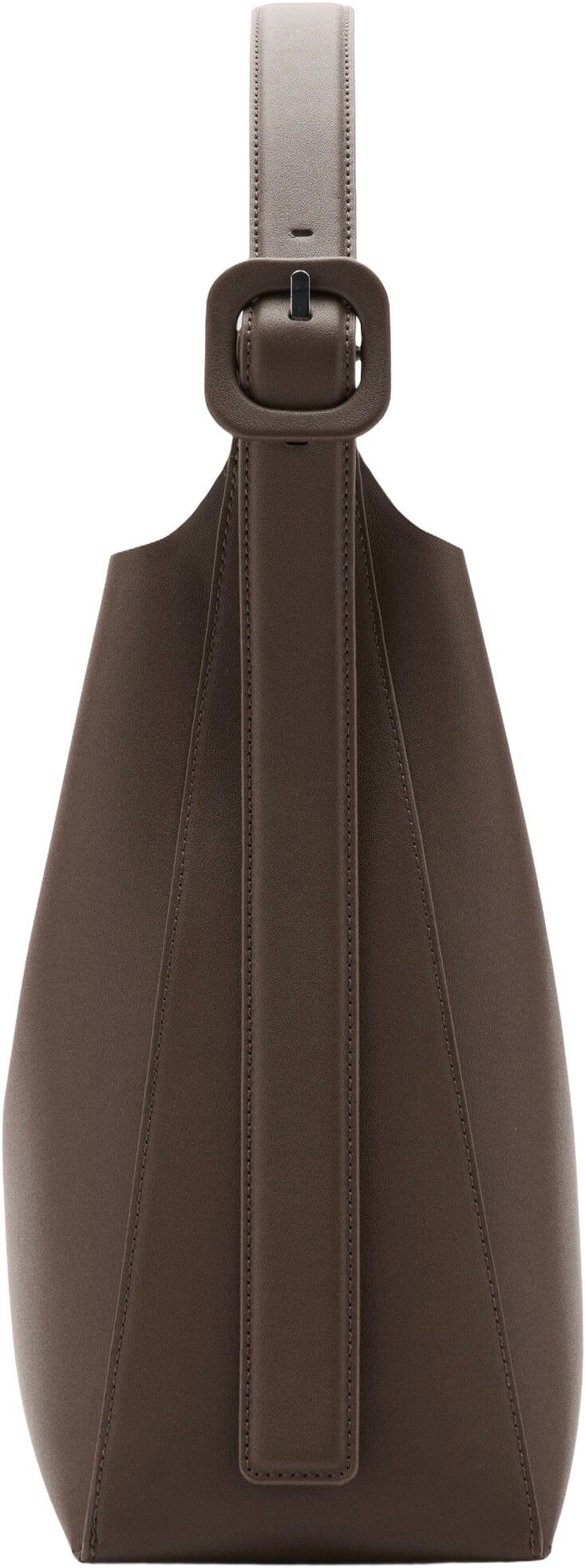 Shopper bag with buckle