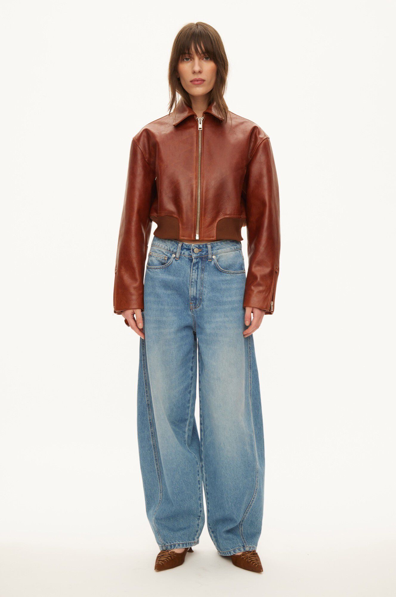 Marilyn Leather bomber