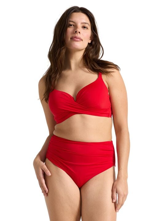 Shaping-bikiniunderdel med høj talje