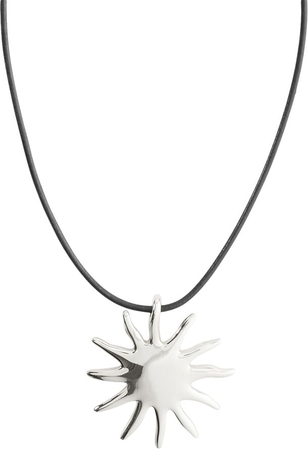 LIGHT recycled necklace silver-plated