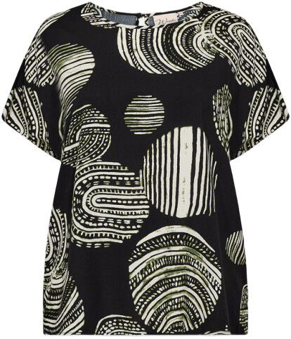 Curvy WA-MEDINE 1 Bluse Sort