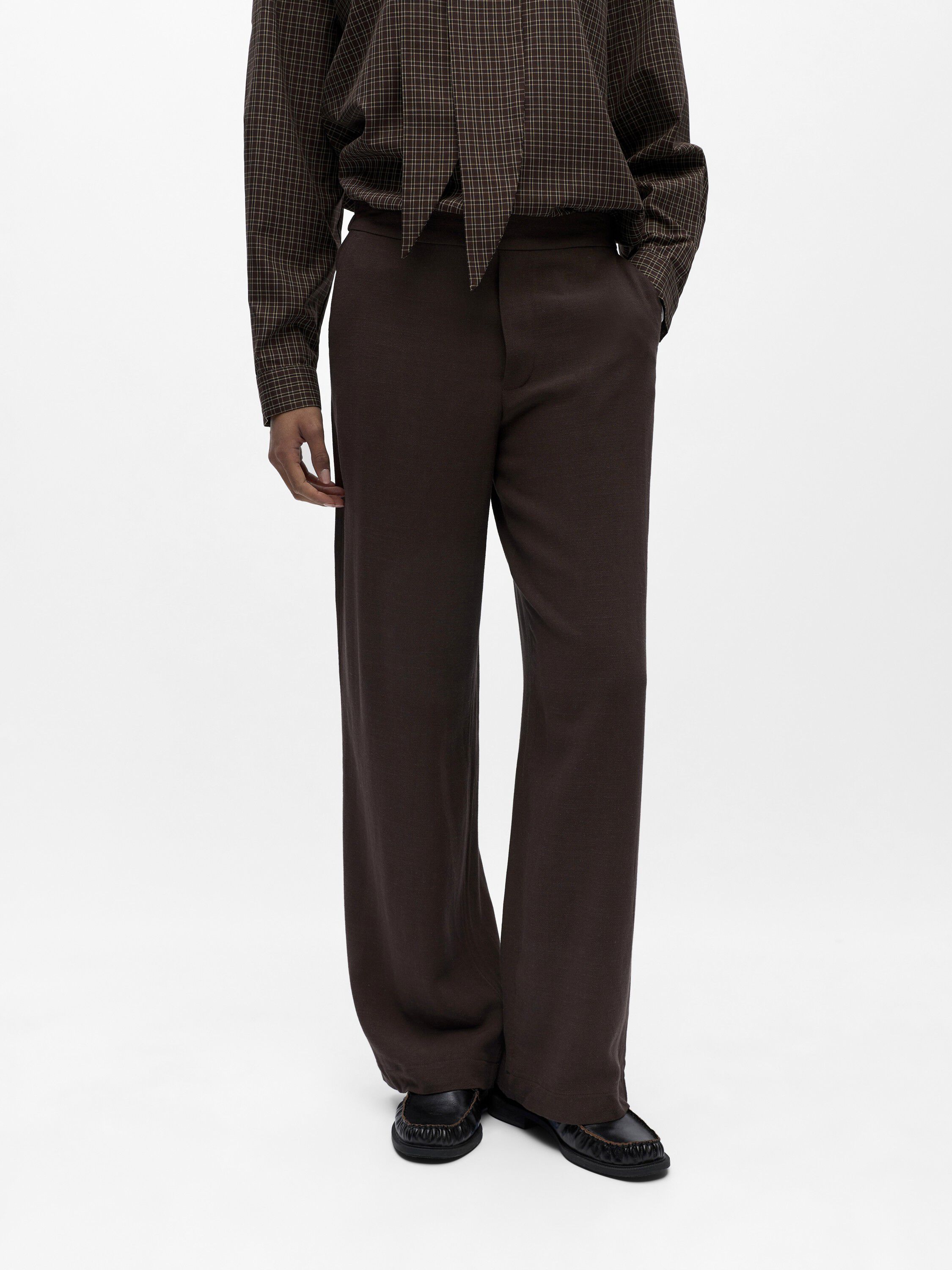 Objsanne Aline Wide Pant Noos