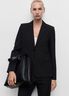 Straight-fit suit jacket