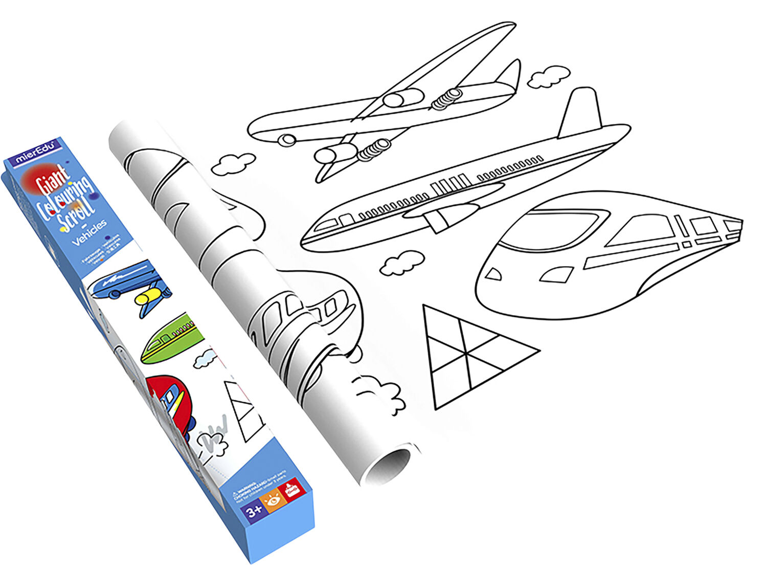 mierEdu - K&aelig;mpebanner til farvel&aelig;gning - Transportmidler