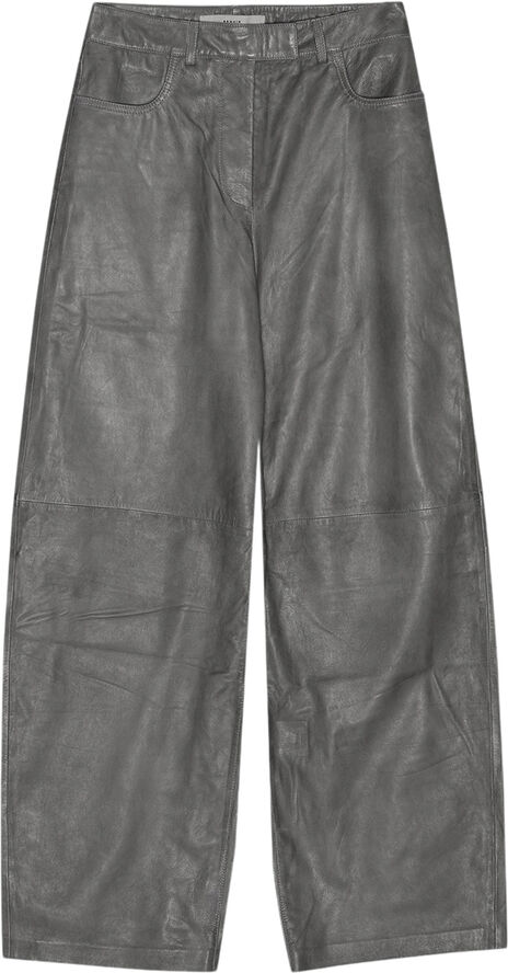 Cocoon Leather Pants