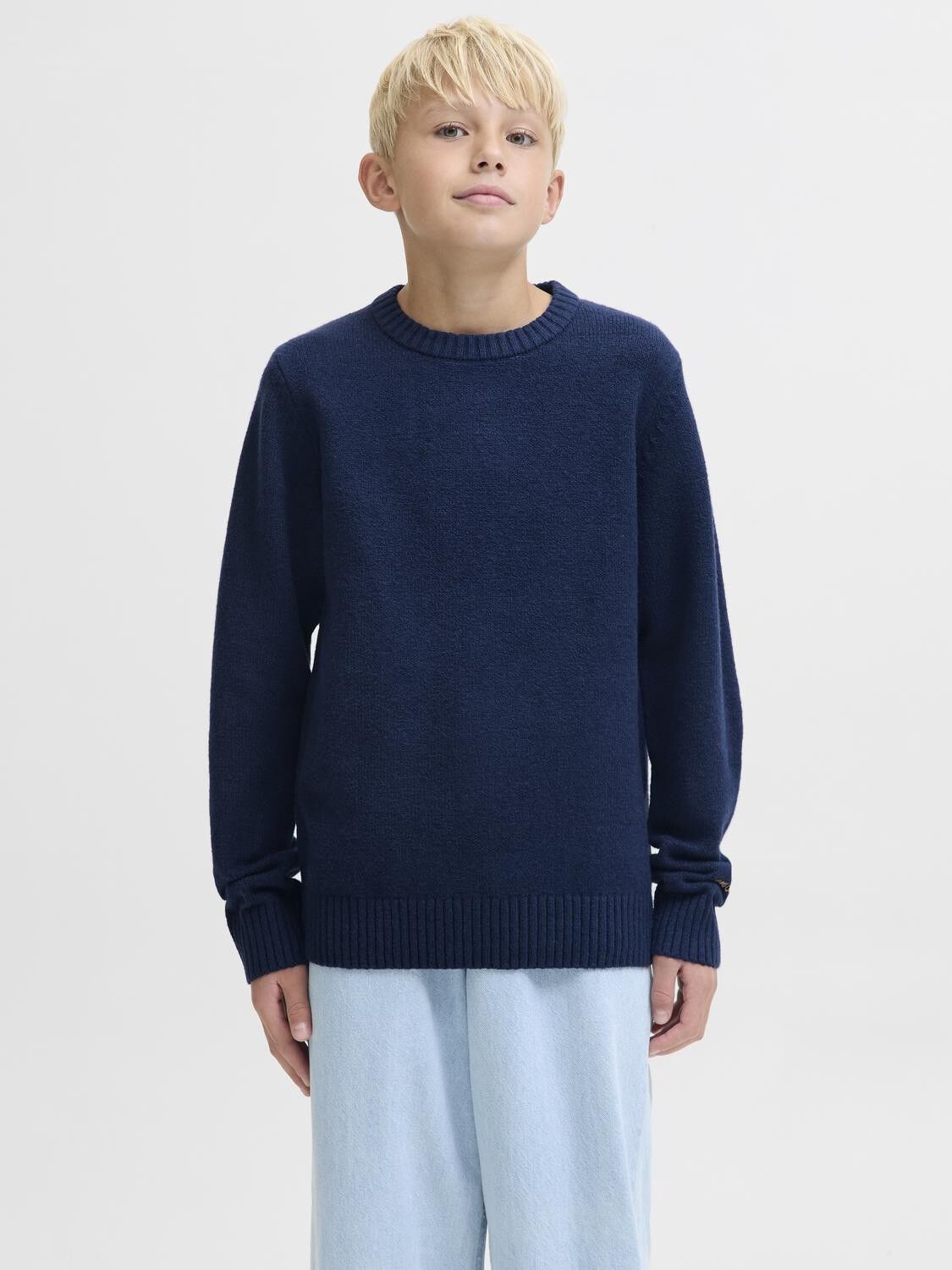 JORNORREBRO KNIT CREW NECK LN JNR