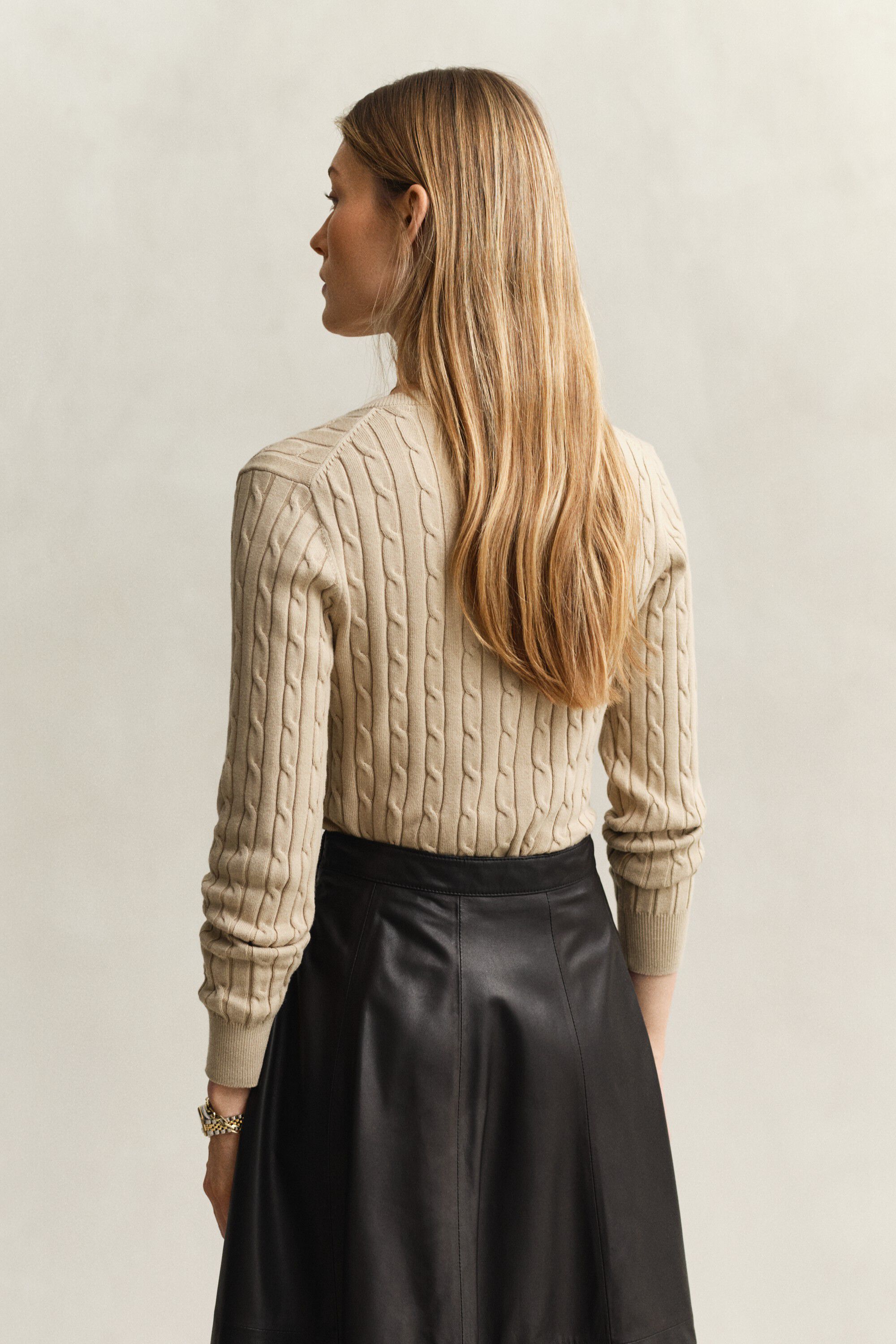 Classic Cable Knit Sweater
